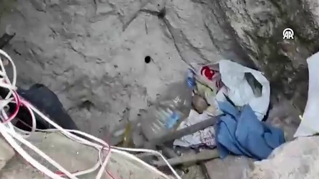 El yapımı patlayıcıyla izinsiz kazı yapan şüpheli yakalandı