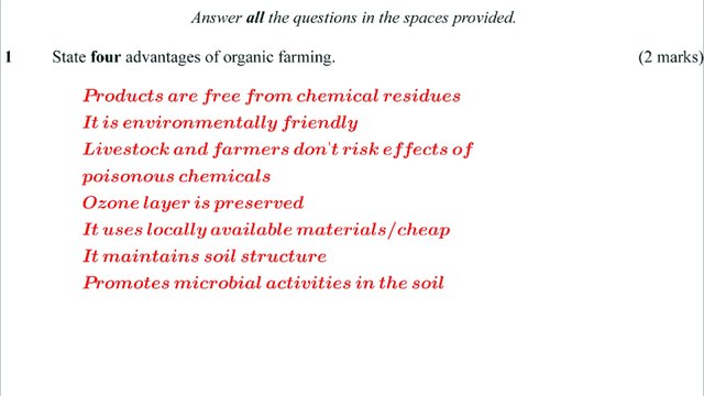 KCSE revision paper 1 #2014 Agriculture revision #questions and answers #marking scheme