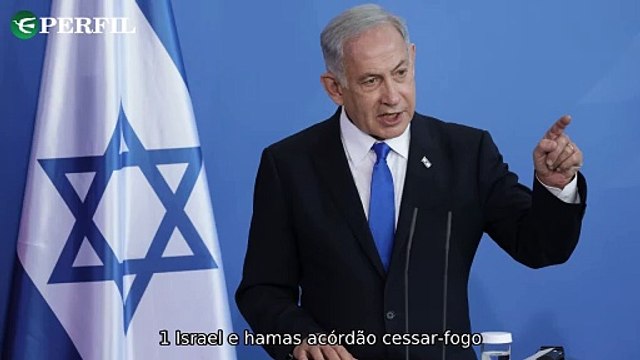 Netanyahu acusa Hamas, lagos antigos em Marte e recorde de dinossauros no Museu