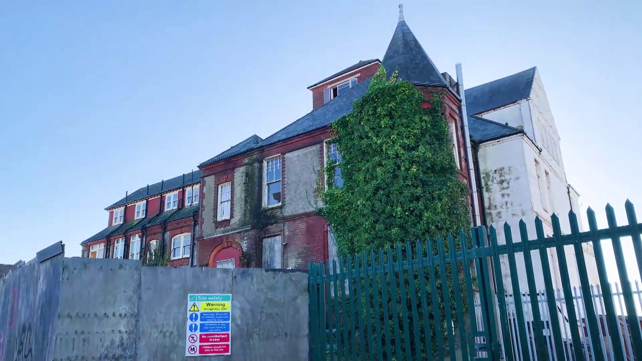 Old Chest Hospital and Gambier House site in West HIll Road, St Leonards, East Sussex