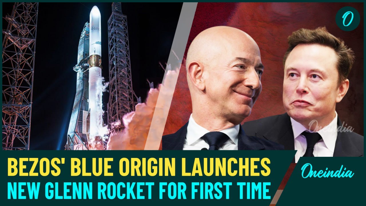 Jeff Bezos Takes on SpaceX: Blue Origin’s New Glenn Rocket Launch Sets ...