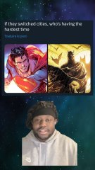 et si Batman et Superman changeaient de ville