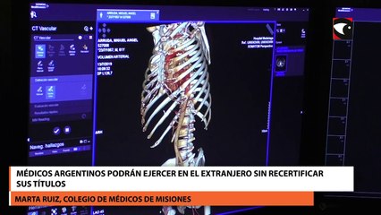 Médicos argentinos podrán ejercer en el extranjero sin recertificar sus títulos