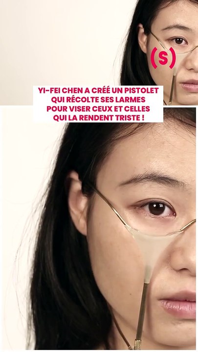 SIMONE - NEWS : Yi-Fei Chen a créé un pistolet qui récolte ses larmes pour viser ceux et celles qui la rendent triste !