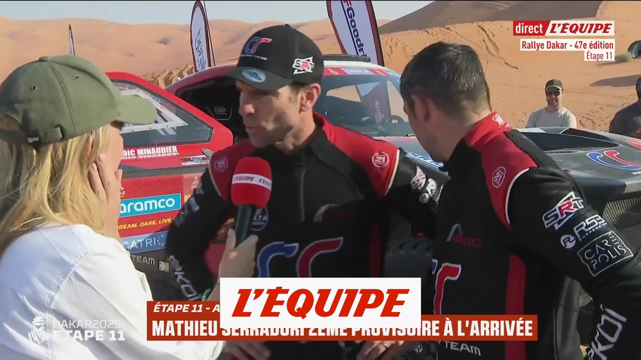 Autos : Serradori : « On en a plein les cervicales » - Sport Auto - Rallye Dakar 2025