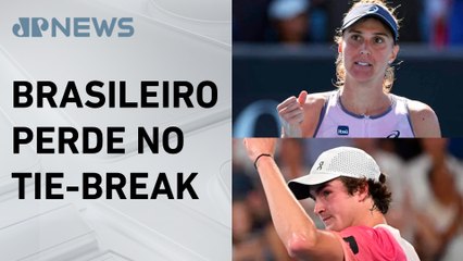 Australian Open: Bia Haddad avança e João Fonseca é eliminado