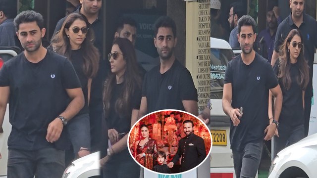 Saif Ali Khan Attacked: Saif को मिलने Hospital पहुंचे Kareena के भाई Armaan Jain; Video ! FilmiBeat