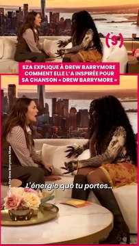 SIMONE - NEWS : SZA explique à Drew Barrymore comment elle l'a inspirée pour sa chanson Drew Barrymore