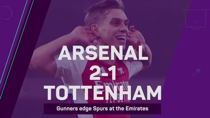 Gunners edge Spurs to close gap at Premier League summit - Data Review
