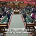Burnley MP speaks in Parliament about the axing of the hospital bus