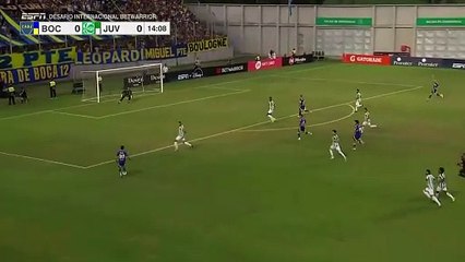 Gran jugada de Martegani en el arranque: en contra llegó el 1-0 del Xeneize ante Juventude.