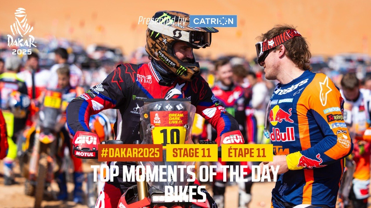 Bikes Top moments presented by Catrion - Stage 11 - #Dakar2025