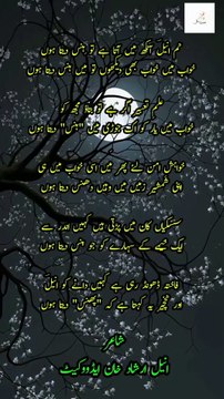 Best Urdu Poetry | Best sad Shayari...Num Aneel ankh me ata he
