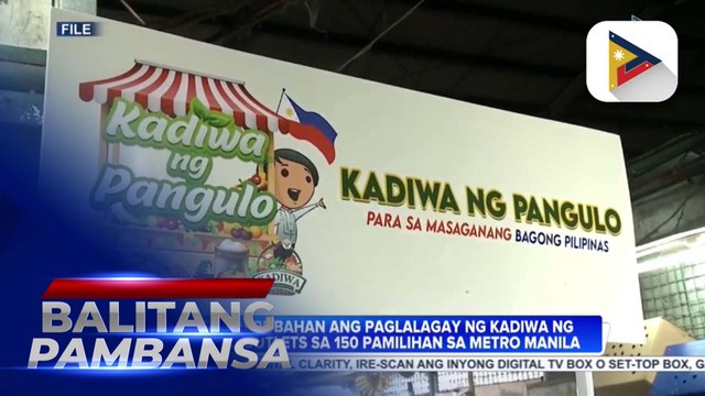 MMC, inaprubahan ang paglalagay ng Kadiwa outlets sa 150 na pamilihan sa Metro Manila