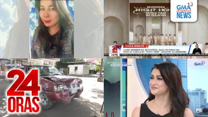 24 Oras: (Part 3) Mga labi ng OFW na naunang naipagpalit sa katrabaho nito, naiuwi na sa bansa; mga nakapila sa ATM, inararo ng pick-up; Carla Abellana sa posibilidad na muling ma-in love: Very possible, atbp.