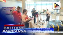 DOT, mainit na sinalubong ang mga turista na makikisaya sa Sinulog Festival