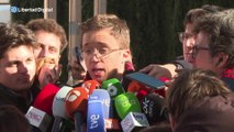 Errejón, tras acudir a los juzgados: 