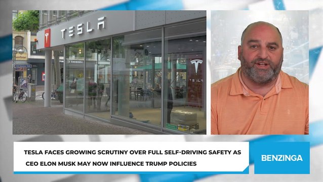 Tesla Faces Growing Scrutiny Over Full Self-Driving Safety As CEO Elon Musk May Now Influence Trump Policies