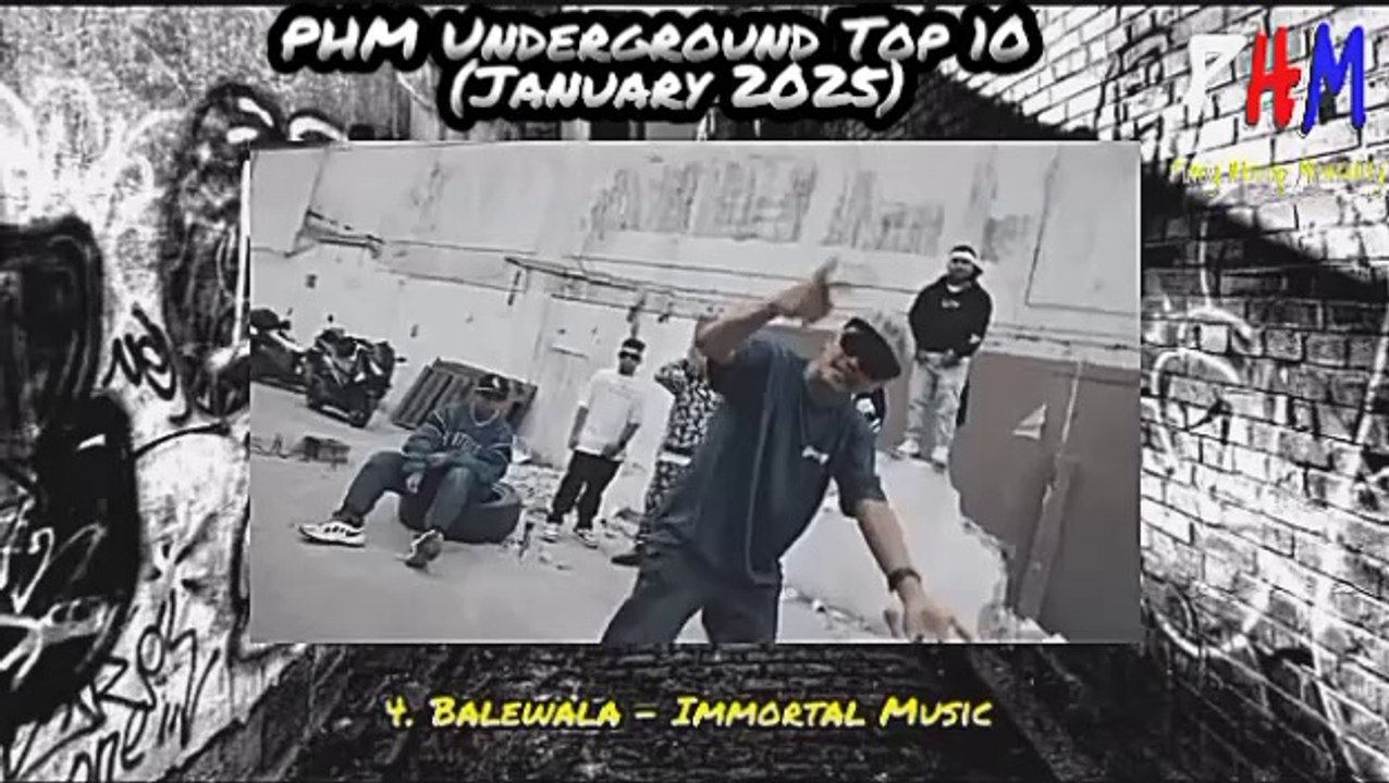 PHM Underground Top 10 (January 2025)