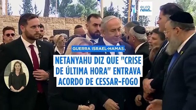 Israel acusa Hamas de não respeitar certas partes do acordo de cessar-fogo