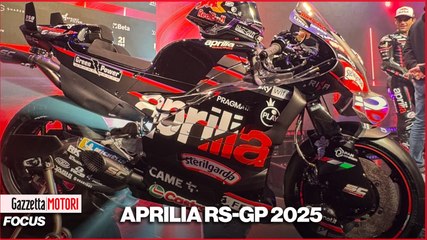 Aprilia RS-GP25: la nuova MotoGP di Jorge Martin e Marco Bezzecchi
