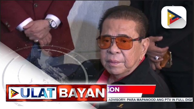 Ex-Gov. Luis Chavit Singson, umatras sa pagtakbo sa pagka-Senador dahil sa karamdaman