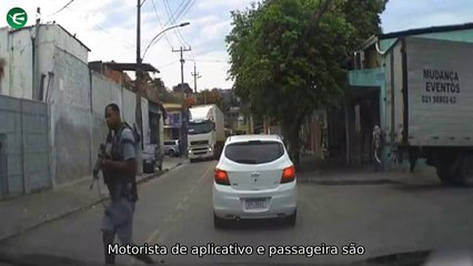 "Alerta Nubank: Motorista de aplicativo rendido em bairro do RJ enquanto Robert De Niro estreia filme de máfia"