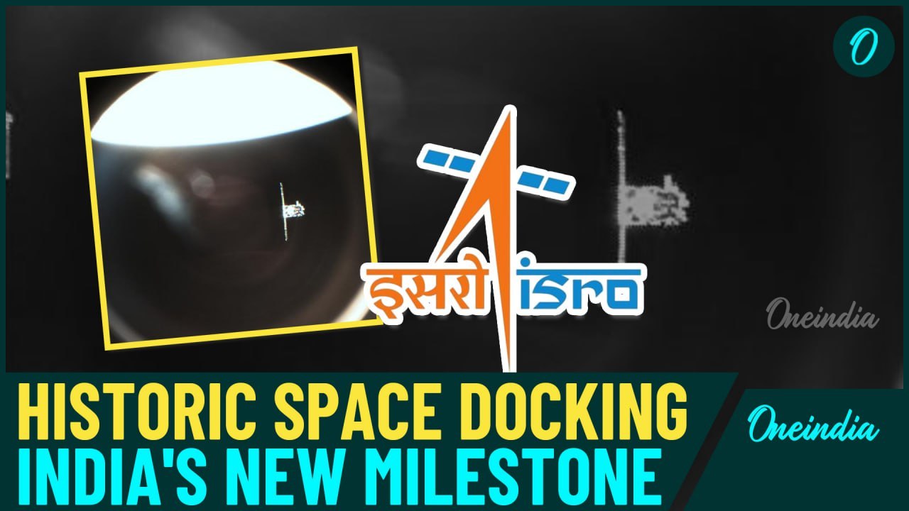India Achieves Historic Space Docking, Joins Elite Space Club With Unmanned Success | Watch