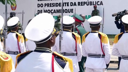 Daniel Chapo toma posse em Moçambique sob fortes medidas de segurança