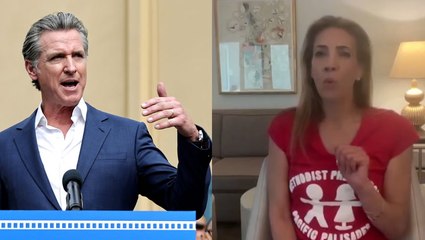 Angry mother who confronted California governor Gavin Newsom over LA wildfires breaks silence in Piers Morgan interview