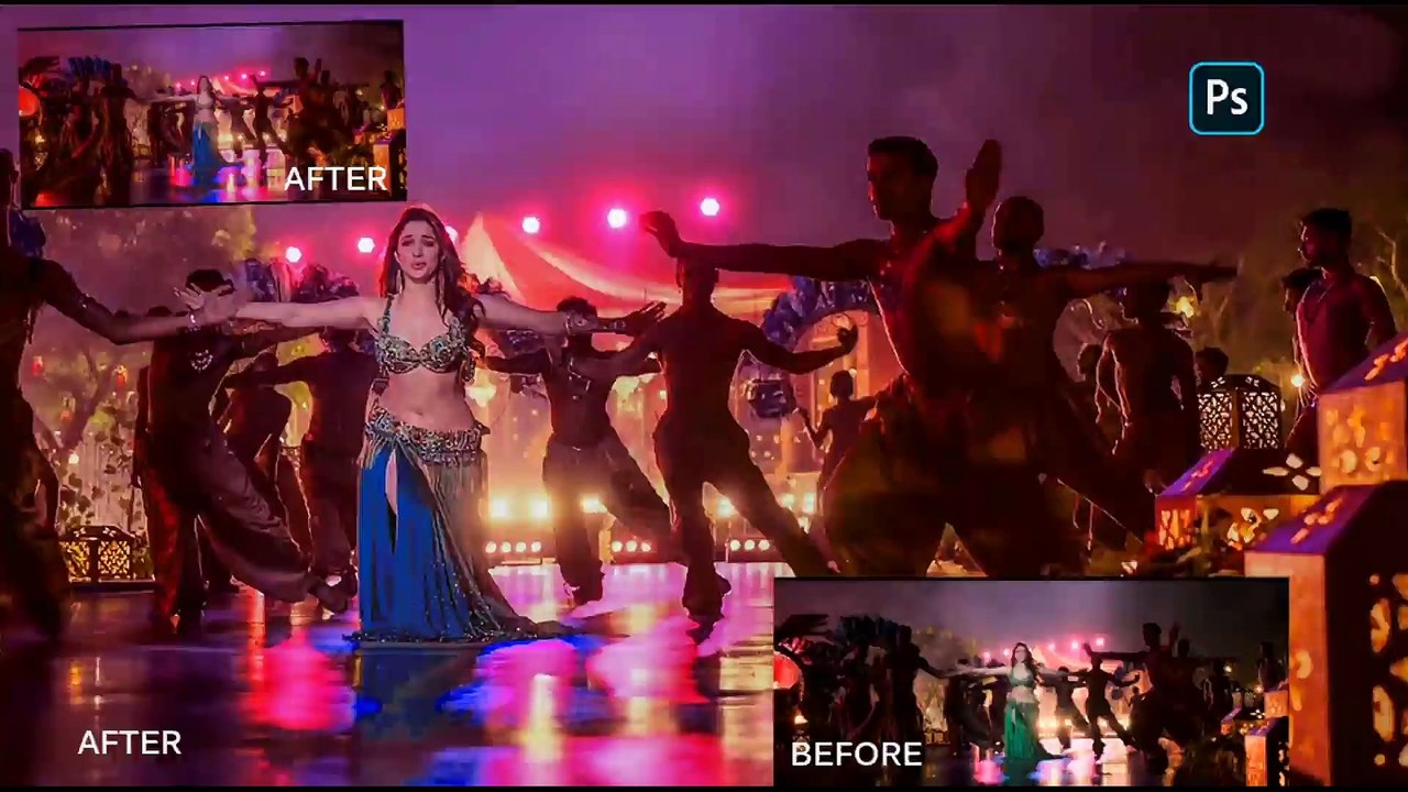 Colour saturation in Adobe Photoshop
