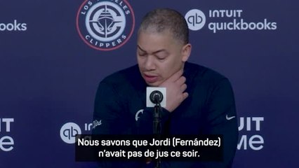 Clippers - Lue fait l'éloge de la mentalité de ses joueurs après une victoire historique