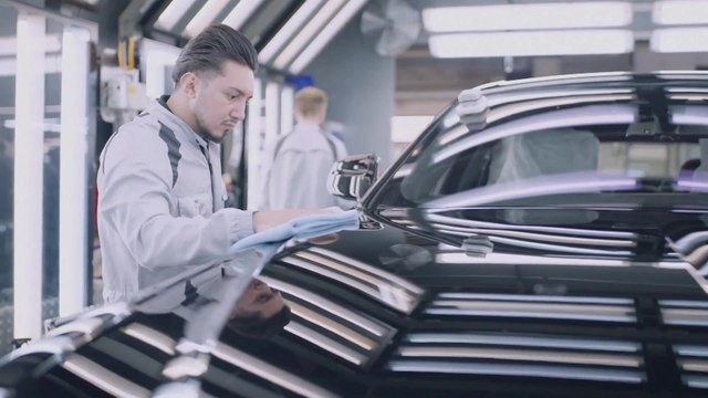 Production at Home of Rolls-Royce, Goodwood, UK