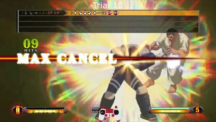 KOF XIII Trials - Challenge Mode vs Training - Maxima