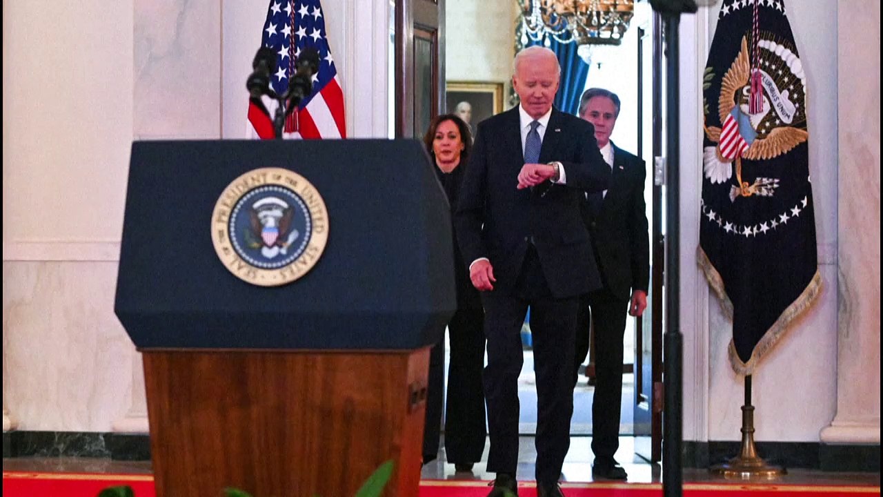 Us-präsident biden hält düstere abschiedsrede