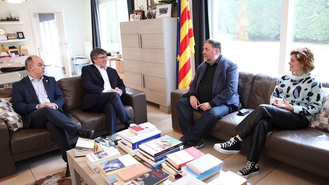 Junqueras y Puigdemont acuerdan iniciar una nueva etapa y espacios coordinados entre ambos