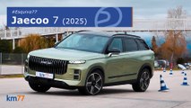 Jaecoo 7 2025 - Maniobra de esquiva (moose test) y eslalon | km77.com