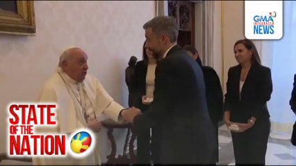 Pope Francis, nagka-injury sa braso matapos mahulog | SONA