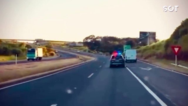 PRF apreende van com 65 mil maços de cigarros e prende condutor em fuga em Cascavel