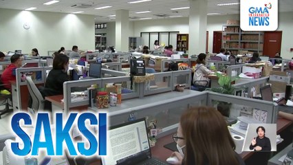 7AM-4PM na pasok ng mga nagtatrabaho sa nat'l gov't agencies, irerekomenda ng MMDA | Saksi