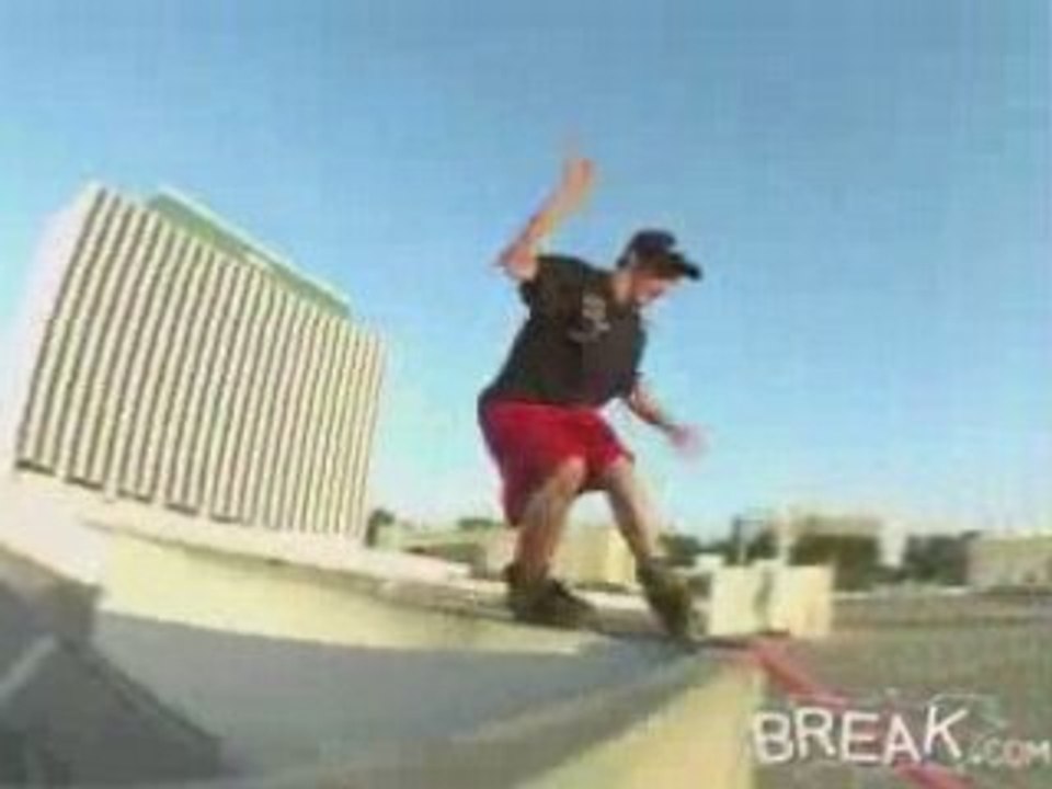 Régis fait du roller