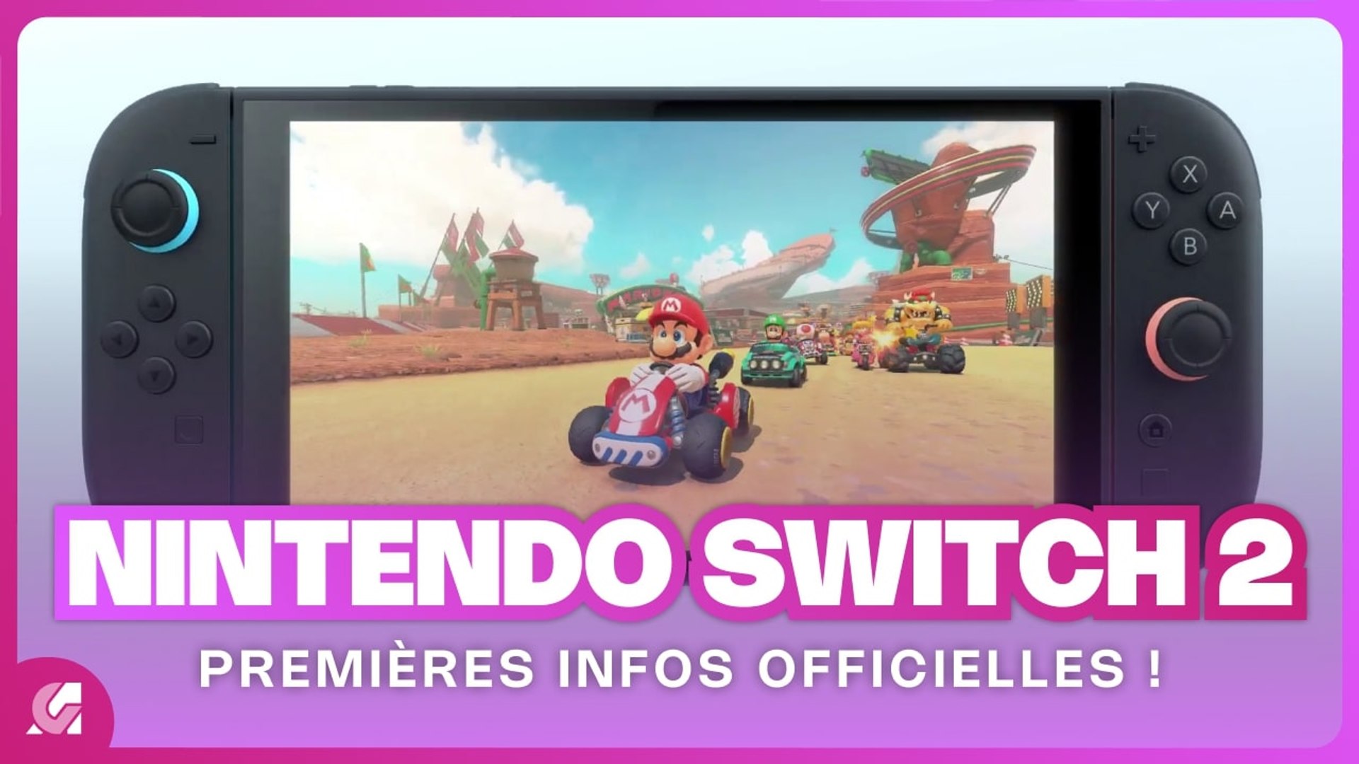 Nintendo Switch 2 - Premières infos officielles
