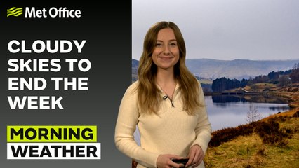 Met Office Morning Weather Forecast 17/01/2025 - Strong winds far northwest