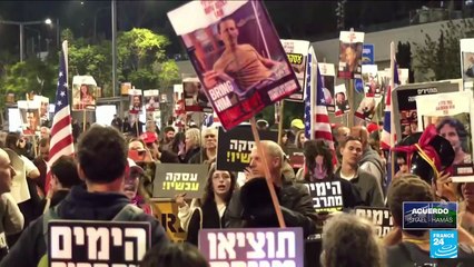 Familiares de los rehenes celebraron acuerdo de alto al fuego entre Israel y Hamás