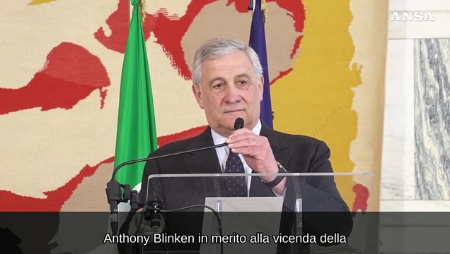Tajani: Falso che Blinken abbia protestato per Abedini