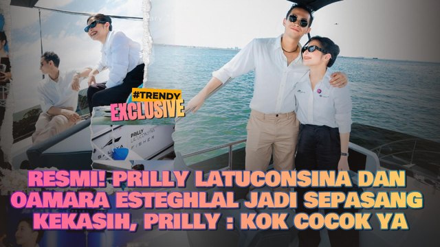 Resmi! Prilly Latuconsina dan Oamara Esteghlal Jadi Sepasang kekasih, Prilly : Kok Cocok ya