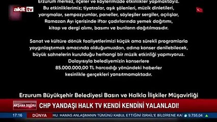 Erzurum'da yalan habere ortak olan Halk TV rezil oldu