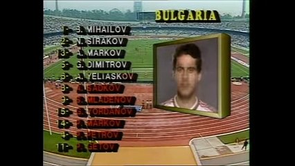 World Cup 1986  Argentina vs Bulgaria (Group A) English commentary