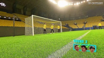 Cristiano Ronaldo vs Mr Beast Round 3 Football Match 😜