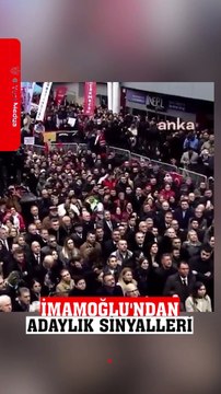 Ekrem İmamoğlu'ndan adaylık sinyalleri gelmeye başladı #sondakika #chp #haberler #ibb